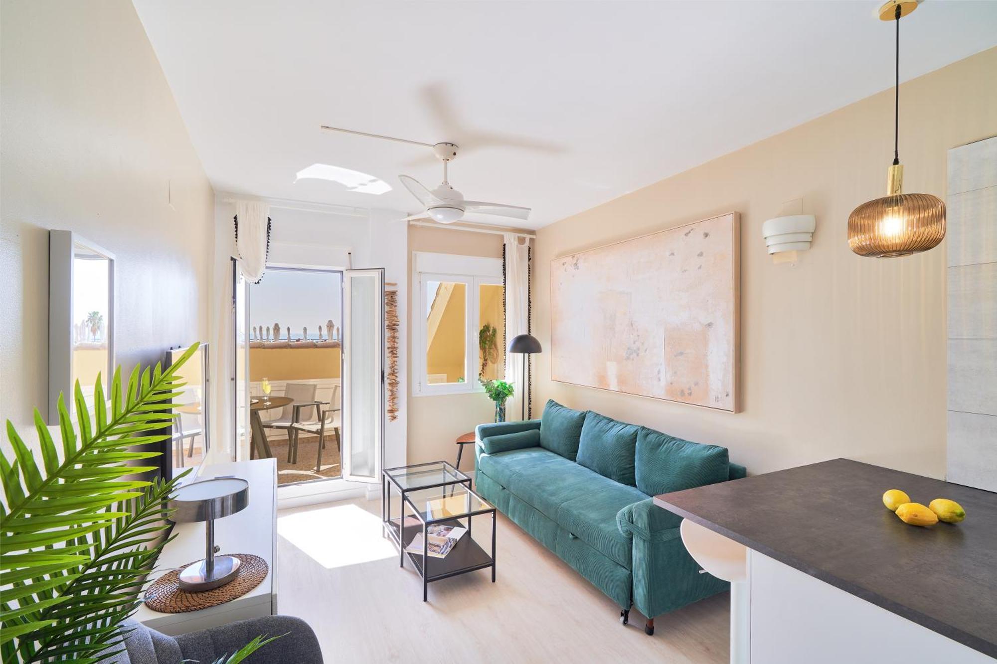 Perfect Beach Location With Roof Terrace Fuengirola Dış mekan fotoğraf
